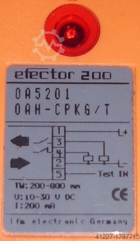 Barreira de luz reflexiva IFM 