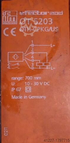 Barreira de luz reflexiva IFM