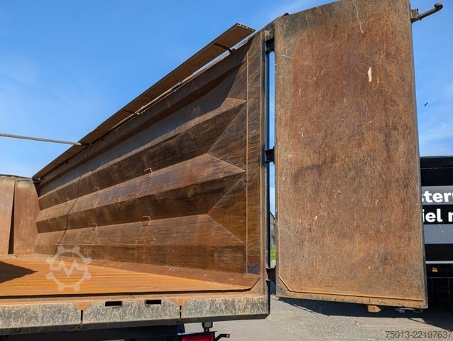 Naczepa wywrotka STAS HardoX Stahl 74 m³, Liftachse, ALCOA, MIETEN?