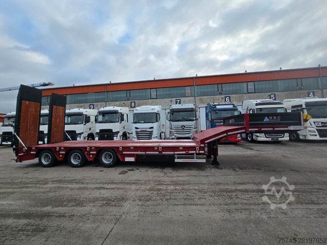 Dieplader oplegger  GVN * 3GVN * LENK-& LIFTACHSE*HYDR. RAMPEN * NEU