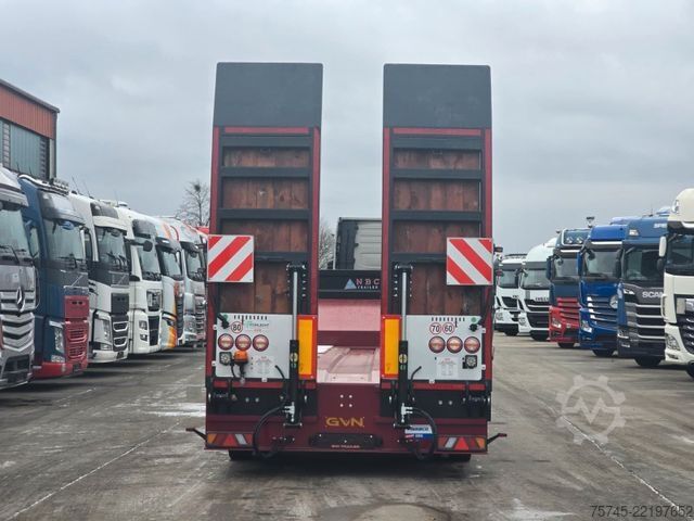 Dieplader oplegger  GVN * 3GVN * LENK-& LIFTACHSE*HYDR. RAMPEN * NEU