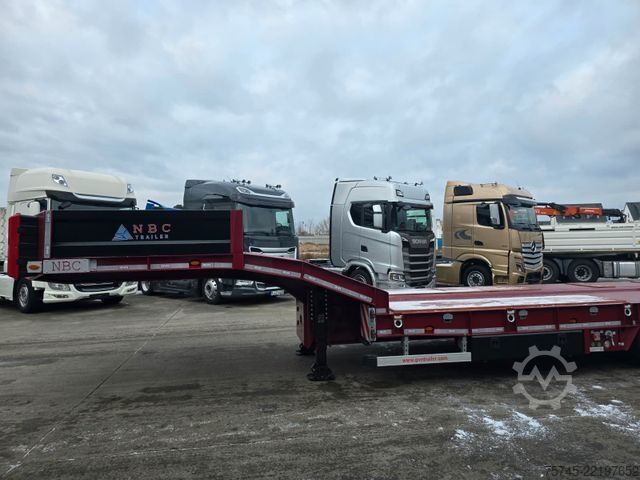 Dieplader oplegger  GVN * 3GVN * LENK-& LIFTACHSE*HYDR. RAMPEN * NEU