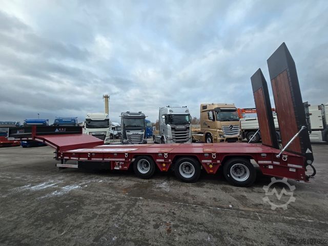 Dieplader oplegger  GVN * 3GVN * LENK-& LIFTACHSE*HYDR. RAMPEN * NEU