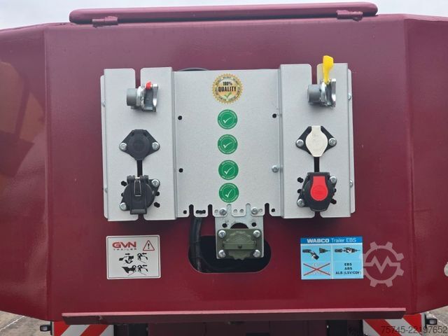 Dieplader oplegger  GVN * 3GVN * LENK-& LIFTACHSE*HYDR. RAMPEN * NEU