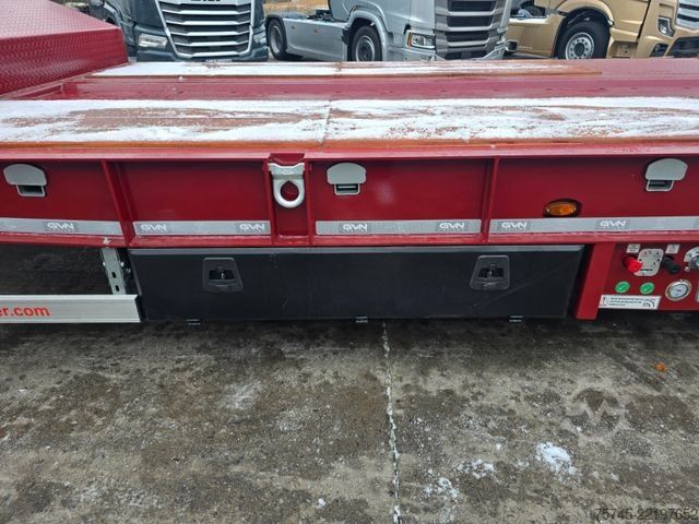 Dieplader oplegger  GVN * 3GVN * LENK-& LIFTACHSE*HYDR. RAMPEN * NEU