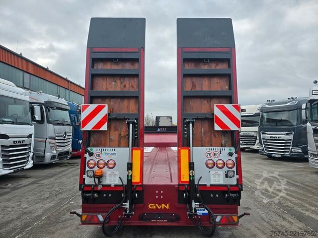 Dieplader oplegger  GVN * 3GVN * LENK-& LIFTACHSE*HYDR. RAMPEN * NEU