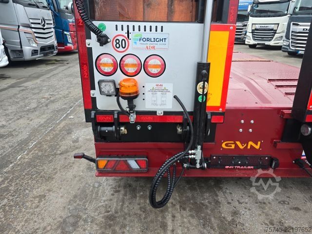 Dieplader oplegger  GVN * 3GVN * LENK-& LIFTACHSE*HYDR. RAMPEN * NEU