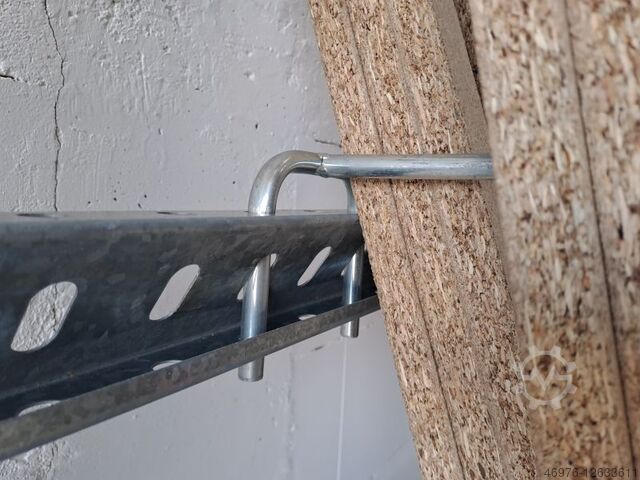 Legbordverdelers voor legbordbalken SSI Schäfer / R3000 / APH 740 / Ø 12 mm