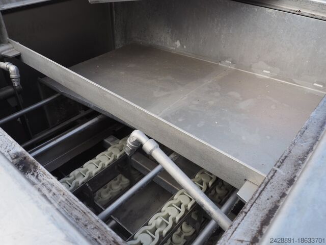 Stoomwasser voor kratten/containers Maskinfabrikken Hillerslev a/s 
