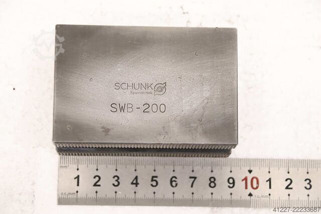 Wisselbekken, set van 4 sets opzetbekken SCHUNK SWB-200 Backenbreite 40 mm