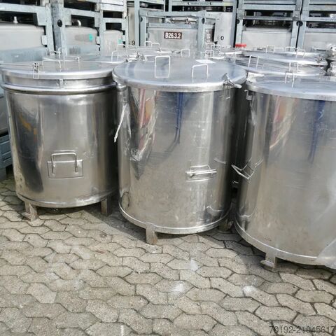 Réservoir de 500 litres en acier inoxydable V2A  9544