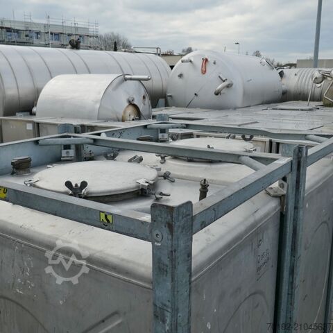 Conteneur IBC de 1000 litres en V2A  9532