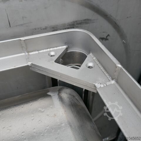 Conteneur mobile pour vrac de 570 litres en V2A UCON 9517