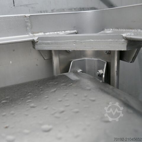 Conteneur mobile pour vrac de 570 litres en V2A UCON 9517