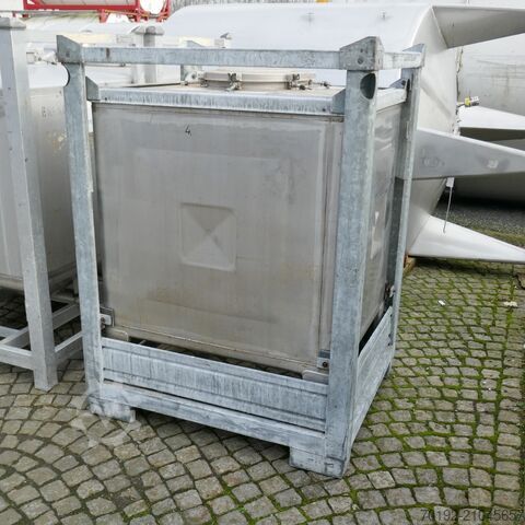 1000 liter IBC container gemaakt van V2A Umformtechnik Hausach (UCON) 9516