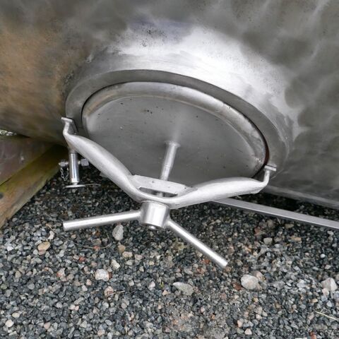 Réservoir de stockage de 10 000 litres en V2A (acier inoxydable alimentaire)  9513