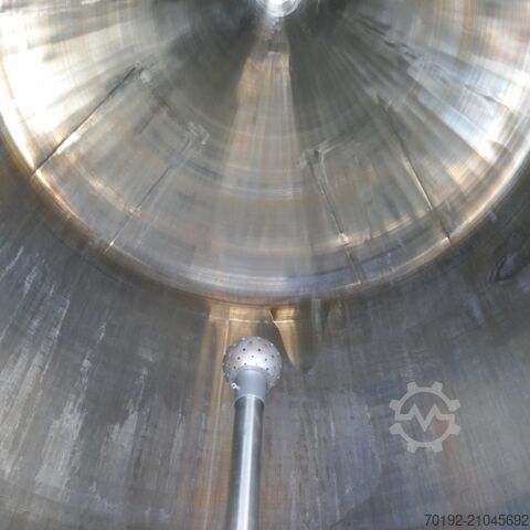 3000 liters trykbeholder i V4A rustfrit stål Waldner 9492