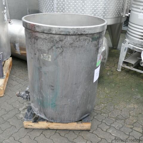 500 literes tartály V2A rozsdamentes acélból  9483