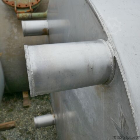 8000 literes, V2A anyagú szigetelt tartály oldalsó propellerkeverővel  9469