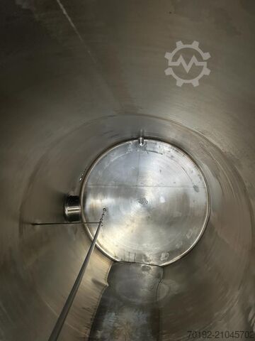 8000 literes, V2A anyagú szigetelt tartály oldalsó propellerkeverővel  9469