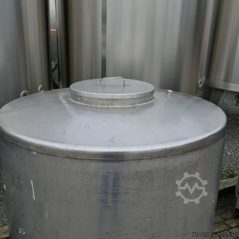 1200 literes tartály V2A rozsdamentes acélból Schwarz 9463