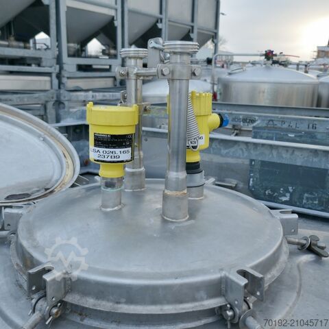 1000 liter IBC container gemaakt van V2A Umformtechnik Hausach (UCON) 9458
