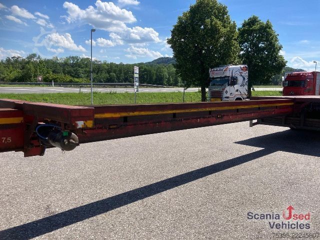 Lågbyggd trailer Nooteboom OBV-55-03V 3 fach Tele !!!