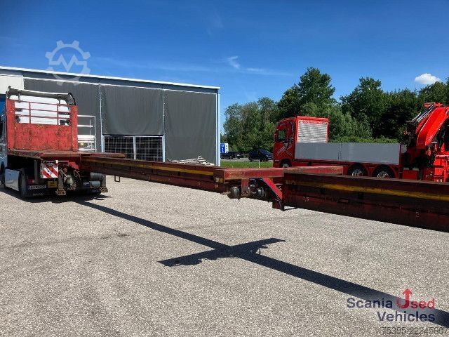 Lågbyggd trailer Nooteboom OBV-55-03V 3 fach Tele !!!