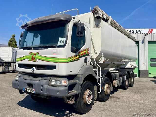 Silo Renault Kerax 385 8x4 TOP WORKING CONDITION! AUGER / AI...