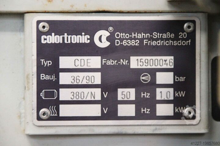 Sistema di dosaggio colortronic CDE  4 Mischbehälter