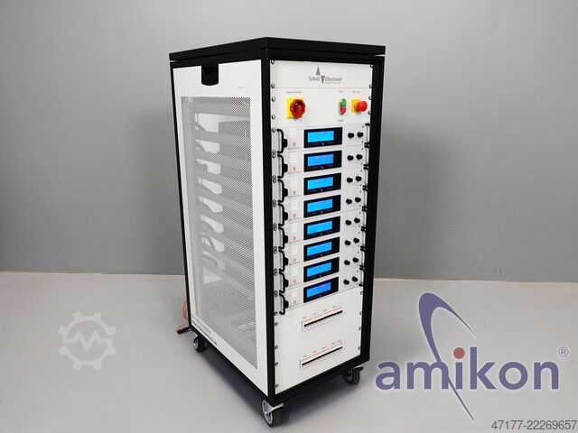 Leistungs-Testschrank Schulz Electronic Leistungs-Testschrank mit 8× Delta Elektronika SM330-AR-22