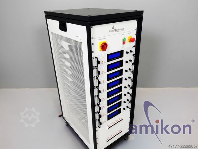 Leistungs-Testschrank Schulz Electronic Leistungs-Testschrank mit 8× Delta Elektronika SM330-AR-22