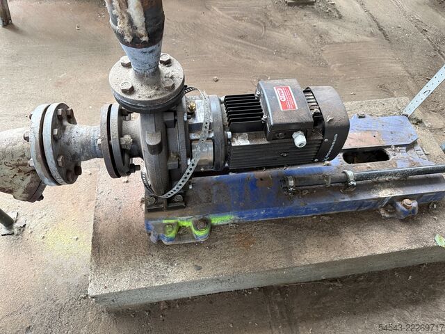 Sıcak su sirkülasyon pompası NB 40-200/198 Grundfos Heißwasserumwälzpumpe