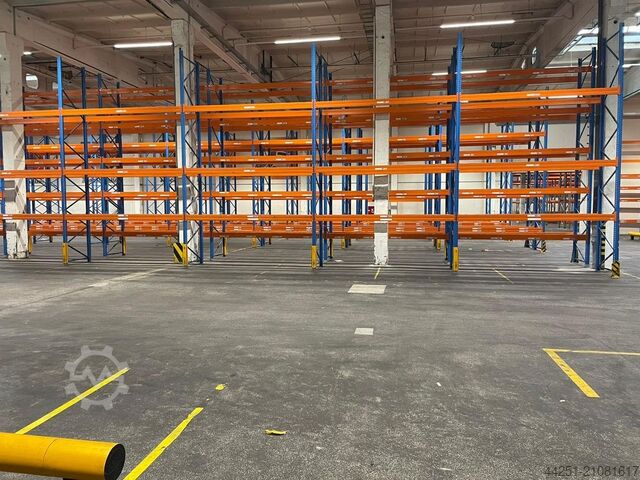 7,2 m Palletstelling 6m hoog 4 niveaus Stow Pal Rack