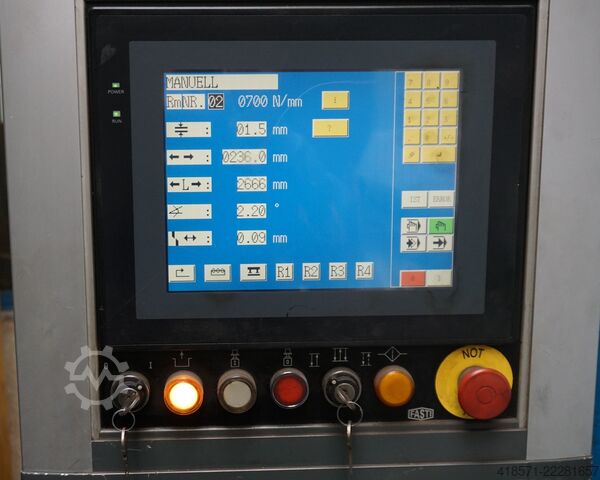 Foarfecă hidraulică tip ghilotină SCHRÖDER-FASTI SFT 528-30/6 001