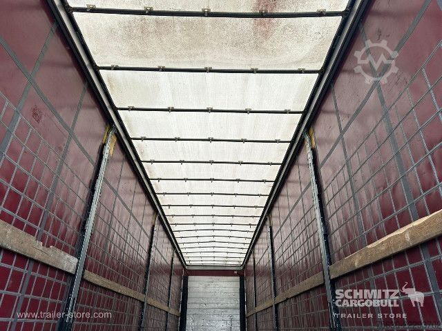 Brandalı açık yarı römork Schmitz Cargobull Semitrailer Curtainsider Standard Hayon