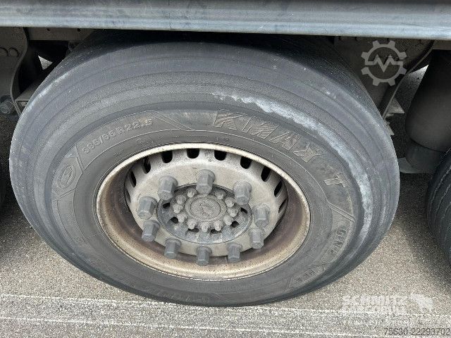 Brandalı açık yarı römork Schmitz Cargobull Semitrailer Curtainsider Standard Hayon