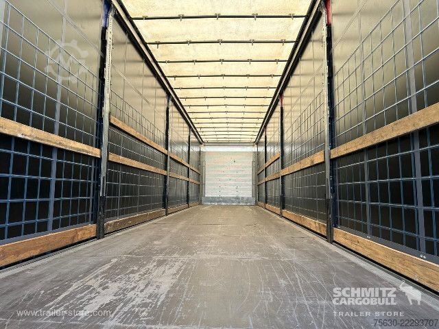 Brandalı açık yarı römork Schmitz Cargobull Semitrailer Curtainsider Standard
