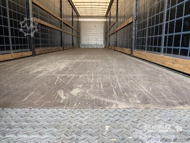 Brandalı açık yarı römork Schmitz Cargobull Semitrailer Curtainsider Standard