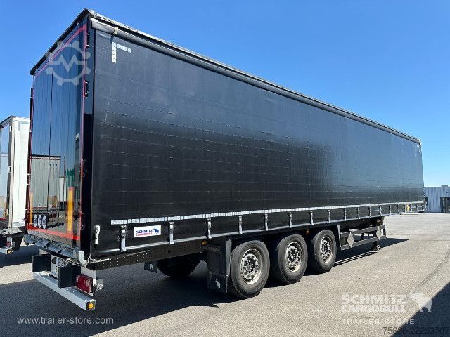 Brandalı açık yarı römork Schmitz Cargobull Semitrailer Curtainsider Standard