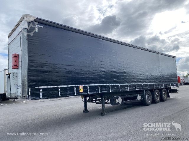 Brandalı açık yarı römork Schmitz Cargobull Semitrailer Curtainsider Standard