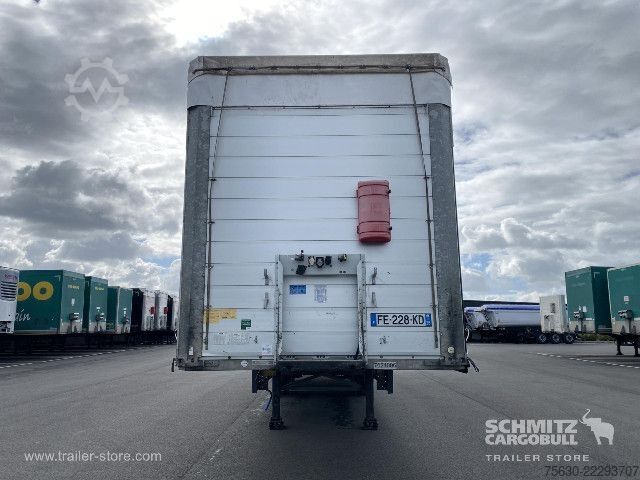 Brandalı açık yarı römork Schmitz Cargobull Semitrailer Curtainsider Standard