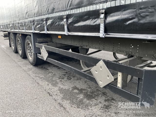 Brandalı açık yarı römork Schmitz Cargobull Semitrailer Curtainsider Standard