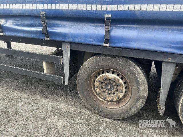Brandalı açık yarı römork Schmitz Cargobull Semitrailer Curtainsider Mega