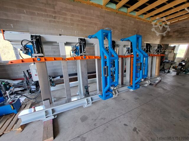 MASSIEVE AANGEPASTE PERS VOOR GLULAM Elcima Glulam press, Laminiranje