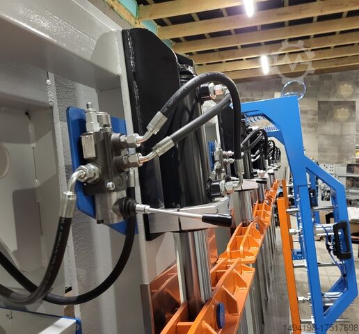 AHŞAP LAMİNE YAPIŞTIRMAK İÇİN MASİF PRES (GLULAM) Elcima Glulam press, Laminiranje