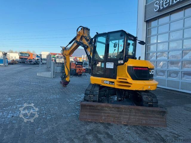 Minibagger JCB 86C - 2 T/ nur 627h! / 2022 / Holp Rototop