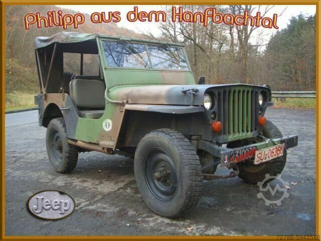 Sonstige/Other JEEP Willys MB Overland Hotchkiss M201 Armeejeep