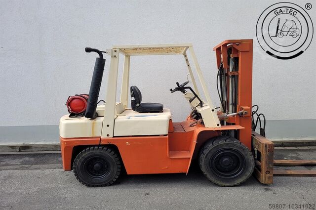 LPG gaffeltrucks Nissan BF03A35U