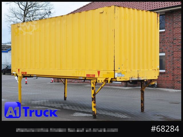 Swap body with box structure KRONE WB 7,45  Koffer, BDF Wechselbrücke 2530mm